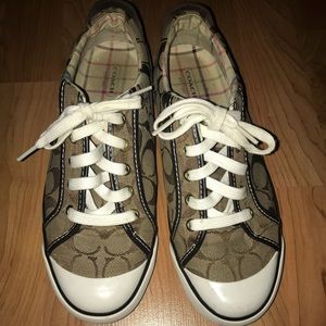 Authentic Coach Brown Sneakers